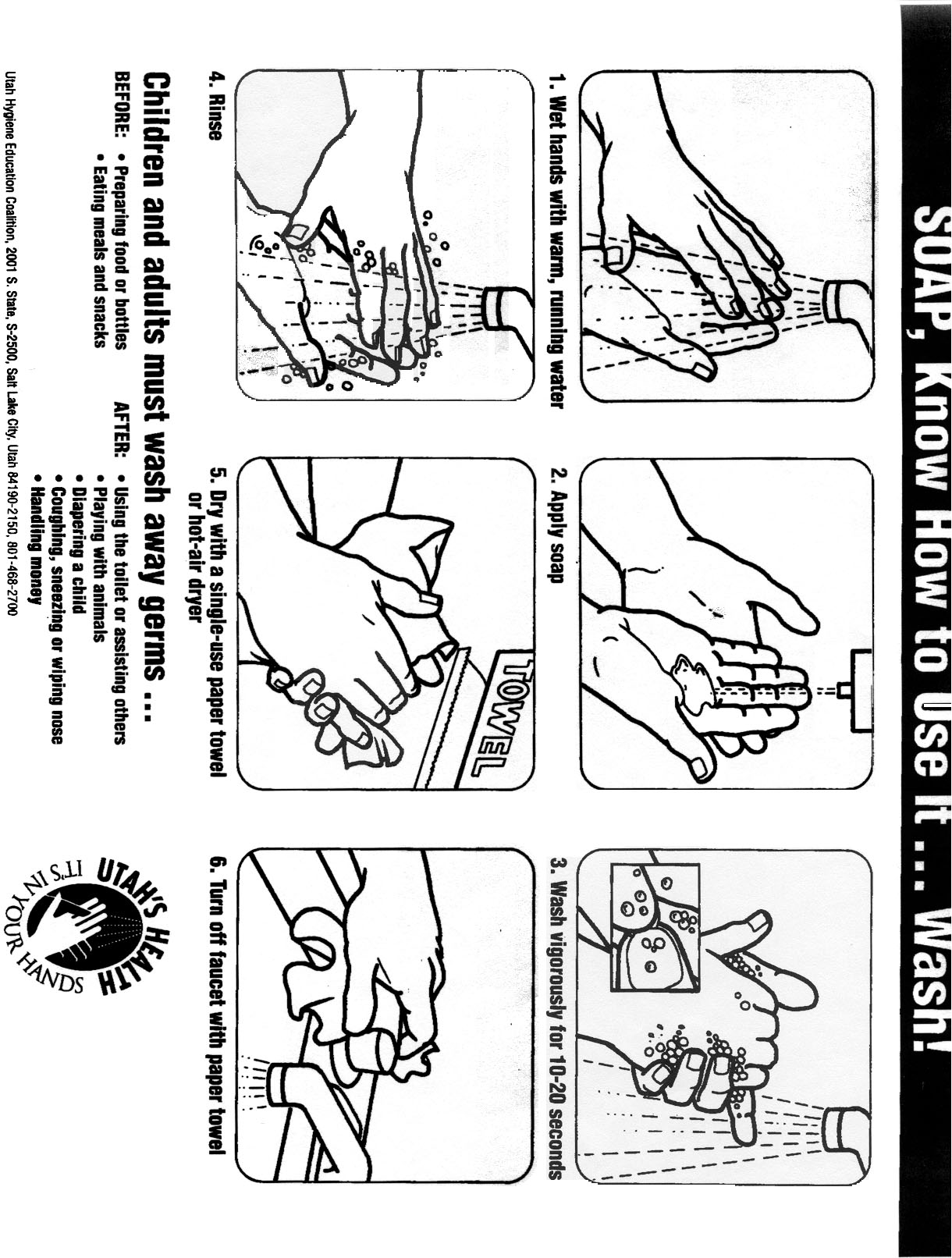 Printables Hand Washing Worksheets handwashing and sanitation chart