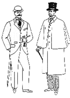 1891-1893 Men's Clothing