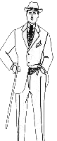1917-1918 Mans Suit