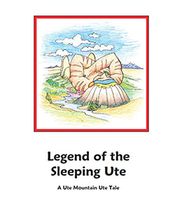 Legend of the Sleeping Ute - A Ute Mountain Ute Tale