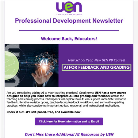 September 2026 PD News