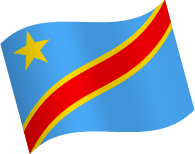 Democratic Republic of the Congo Flag