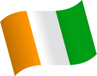 Cote d'lvoire Flag