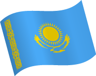 Kazakhstan Flag