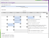 Network Outages Calendar