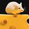 Mouse on Cheese Jigsaw Puzzle